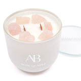 Aromabotanical Crystal Candle 340g Rose Quartz
