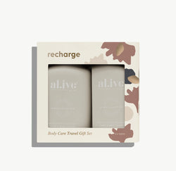 al.ive | Metallic Edition Recharge Body Care Travel Gift Set