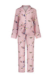 Gingerlilly Catalina Pj Set Pink Butterfly