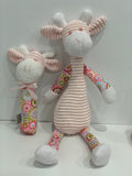 Baby Giraffe Toy Gift Box Pink