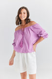 Holiday Seaside Cotton Top Lilac