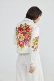 Talisman Matador Jacket White and Floral