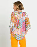 Fate + Becker Wonderwall Boho Top Patchwork
