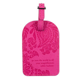 Intrinsic Luggage Tag Mystic Magenta - Total Woman Total Home