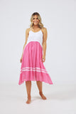 Holiday Caprice Dress Pink