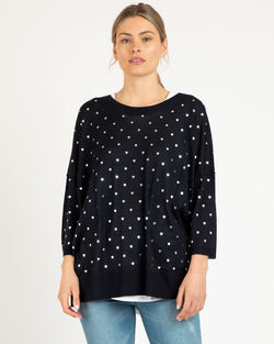 Betty Basics Macy Knit Jumper Love
