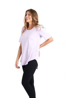 Betty Basics Ariana Tee Periwinkle