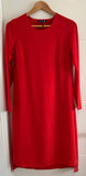 Chateau split dress Red - Total Woman Total Home