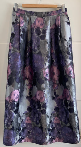 Jendi Silver and purple skirt - Total Woman Total Home