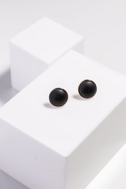 Holiday June Dot Earrings Black