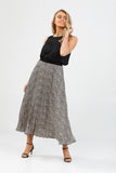 Brave + True Alias Pleated Skirt Cloud Nine Black