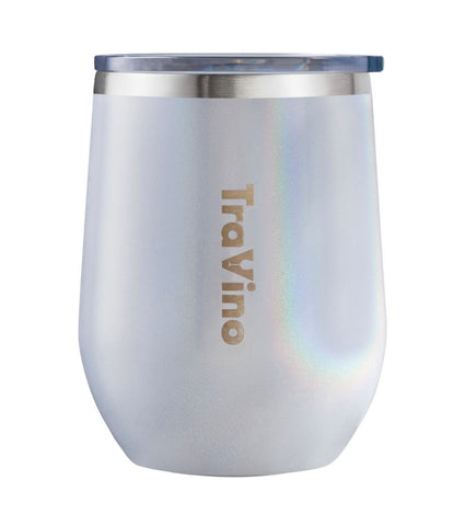 Travino Insulated Stemless Glitter Wine Tumbler Unicorn Sparkles - Total Woman Total Home