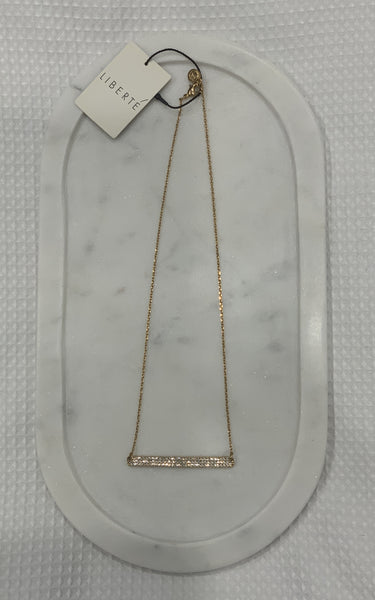 Liberte Shooting Star Necklace Gold