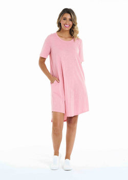 Betty Basics Nyree Dress Salmon Pink