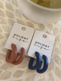 Holiday Siesta Earrings Terracotta