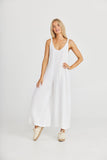 The Shanty Corporation Malaga Pantsuit White